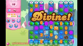 Candy Crush Saga Level 9657 Sugar stars No boosters [upl. by Eltsyrhc]