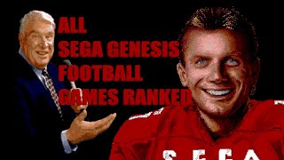 ALL Sega Genesis Football Games Ranked Retro Sunday [upl. by Hoo323]