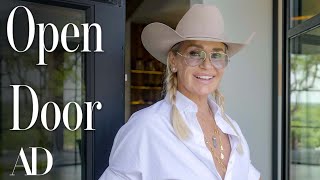 Inside Yolanda Hadid’s Modern Texas Ranch  Open Door  Architectural Digest [upl. by Isus497]