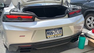 SMOKED TAIL LIGHTS INSTALL FOR 6TH GEN CAMARO [upl. by Bradski]