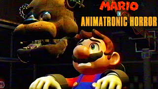 MARIO MEETS A GRUESOME END ALL NEW MARIO IN ANIMATRONIC HORROR 2 NIGHT DEMO PART 2 [upl. by Honey]