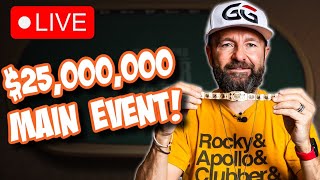 2024 WSOP Online MAIN EVENT LIVE Day 1 LIVE STREAM [upl. by Cowan]