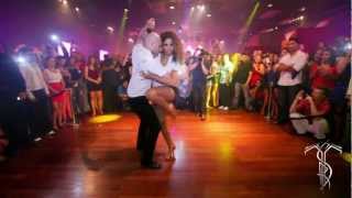 ATACA amp LA ALEMANA Bachata Dance Performance 40 MILLION VIEW PARTY At THE SALSA ROOM [upl. by Allimrac]