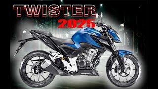 LAÇAMENTO NOVA CB 300F TWISTER 2025 EM DETALHES [upl. by Inttirb]