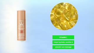 Hempz Sweet Pineapple amp Honey Melon SPF 30 Herbal Lip Sunscreen [upl. by Epoh]