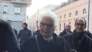 Milano Segre al memoriale della Shoah con Ignazio La Russa quotNon dimenticherò maiquot [upl. by Jobi799]