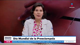 ¿Qué es la preeclampsia en el embarazo  Noticias con Crystal Mendivil [upl. by Klemperer806]