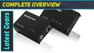 IOGEAR HDBaseT HDMI Extender Over Cat5e6  4K UHD  Up To 230ft 1080P 130ft 4K  Best [upl. by Attelra]