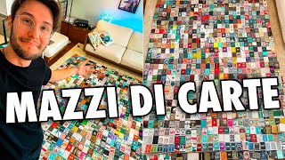 COLLEZIONE INCREDIBILE DI MAZZI DI CARTE  1000  2021 [upl. by Novets675]