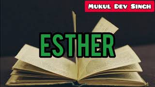 The book of ESTHER  Holy Bible  Authorised KING JAMES VERSION  Book 17 [upl. by Aciamaj173]