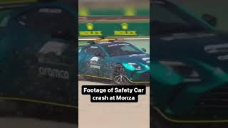 F1 Safety car crash Monza GP 2024 [upl. by Enilaf]