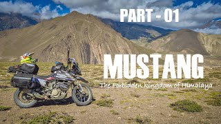 Solo ride to Mustang Nepal Part 1 [upl. by Annaej420]