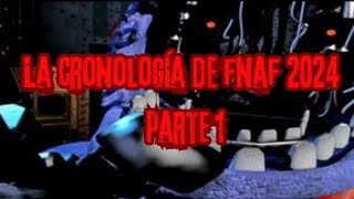 cronología de fnaf 2024 [upl. by Retsevlis]