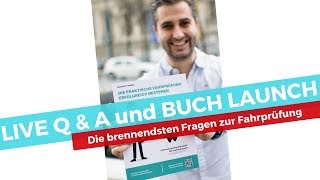 LIVE FBINSTA QampA  die brennendsten Fragen zur Fahrprüfung und LAUNCH des Buches [upl. by Mundt]