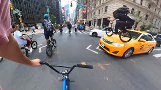 BMX Riders Take Over NYC Don of the Streets 3 [upl. by Siol723]