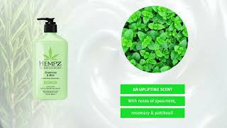 Hempz Rosemary amp Mint Body Moisturizing Lotion [upl. by Windy563]