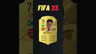 FC 24 AMAZING EVOLUTION OF GABRIEL MARTINELLI 🔥⭐ fc24 fifaratings eafc24 [upl. by Rento]