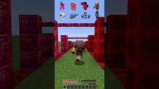 Height Limit vs Mobs Challenge shorts minecraft meme [upl. by Varden]