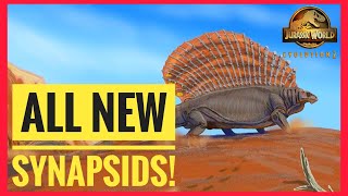 What NEW Synapsids We Could See In Future DLCs For Jurassic World Evolution 2 [upl. by Cyprus]