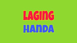 Laging Handa  song  lyrics  National DepEd DRRM jingle [upl. by Eatnoj305]