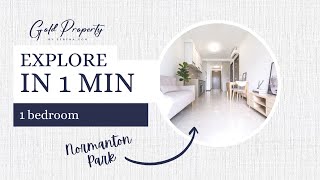 Explore in 1 Minute  1 Bedroom Condo  D05 Normanton Park [upl. by Timrek785]