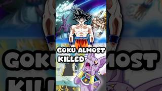 Goku Almost KILLED Beerus [upl. by Gillman]