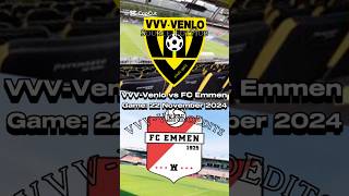 VVVVenlo vs FC Emmen capcut eredivisie football knvb football venlo emmen edit vvv [upl. by Erline173]