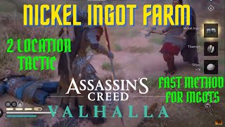 Nickel Ingot farm  Assassins Creed Valhalla [upl. by Kcirde]