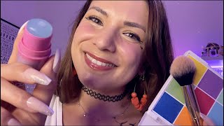 ASMR Doing Your Makeup But You Stay in Bed  Personal Attention Beauty RP GermanDeutsch [upl. by Ellenaej855]