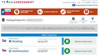 How to access your students STAAR Test results  Port Arthur ISD [upl. by Halsey]