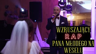 Wzruszający RAP Pana młodego na weselu ❤️❤️ [upl. by Llennol]