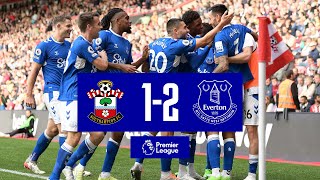 PREMIER LEAGUE HIGHLIGHTS SOUTHAMPTON 12 EVERTON [upl. by Ettenoj715]