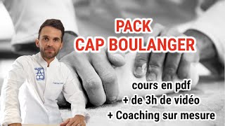 CAP boulanger la formation complète à la maison  découvrez le PACK CAP BOULANGER 👨🏻‍🍳 [upl. by Kling]