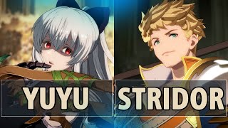 GBVSR🔥YuYu Vira Vs STridor Vane🔥 High Level Gameplay [upl. by Eimaj467]