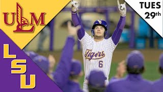 13 LSU vs UL Monroe PLAYER HAS 7 RBI NIGHT Highlights  College Baseball Highlights 2022 [upl. by Vallie]