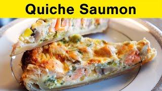 La Quiche Saumon Poireau de Madame d’Aubéry [upl. by Aremihc]