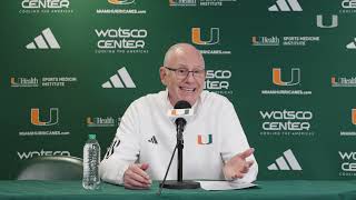 Jim Larrañaga  Postgame Presser  12324 [upl. by Yenar926]