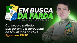 EM BUSCA DA FARDA CONCURSO POLÍCIA MILITAR DE SERGIPE PROF HUGO DIAS  HD CURSOS [upl. by Cinamod]