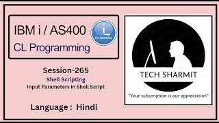 Parameters in Shell Script in ibmi training  shell scripting in ibmi  Qshell [upl. by Noterb699]