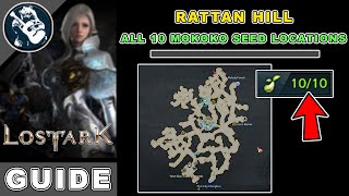 All 10 Rattan Hill Mokoko Seeds Location in Lost Ark  Anikka Map Locations Guide [upl. by Atnamas792]