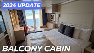 Holland America Koningsdam Verandah Cabin Tour 🚢 2024 Update 🚢 Cabin 8024 🚢 Balcony [upl. by Dorelle]