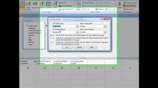 Creating An Outer Join Relationship in Access [upl. by Delmer]