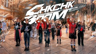 KPOP IN PUBLICONE TAKE Stray Kids 스트레이 키즈  CHK CHK BOOM dance cover by Polarity [upl. by Ecallaw]