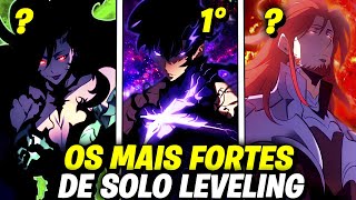 OS 10 PERSONAGENS MAIS FORTES DE SOLO LEVELING [upl. by Lavery]