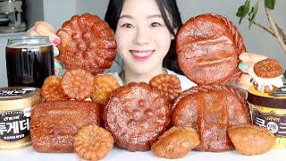 ASMR Korean Dessert Mukbang 장인약과 약켓팅 실패하신 분 들어오세요 🍦 꾸덕 쫀득 인생약과 만나당 아이스크림 꿀조합 디저트 Yakgwa amp Ice Cream [upl. by Spatz]