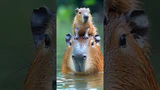 JawDropping 😲 H2OhMyGosh Capybaras Subaquatic Lifestyle Breaks Internet 📱💯 [upl. by Einej]