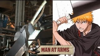 Ichigos Zangetsu Sword Bleach  MAN AT ARMS [upl. by Joline]