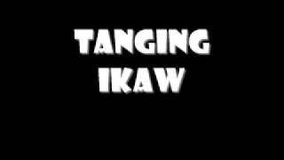 Tanging Ikaw  Jericho Rosales [upl. by Ecnirp]