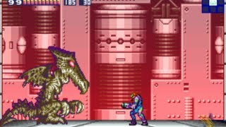 Metroid Fusion 100 Walkthrough  Part 33  Vs Neo Ridley  Screw Attack [upl. by Zerelda73]