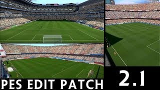 TTB PES 2014  PES EDIT PATCH 21  New Stadiums and More [upl. by Hillegass992]